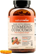 NatureWise Turmeric Curcumin 2250mg Supplement with BioPerine, 180 Capsules - Image 11