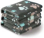 Luciphia 1 Pack 3 Cat Printed Fleece Pet Blankets WashableSoft Warm Throw Covers for Crate Couch BedCozy Puppy Essentials for Dogs and CatsPurple/Grey/Khaki, Small (23x16 inch) - Image 10