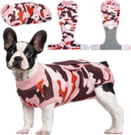 Kuoser Recovery Suit for Dogs Cats After Surgery, Professional Pet Recovery Shirt Dog Abdominal Wounds Bandages, Substitute E-Collar & Cone,Prevent Licking Dog Onesies Pet Surgery Recovery Suit - Image 15