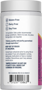 Renew Life Women's Probiotic ingredients and supplement facts panel