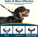 Adjustable nylon webbing detail on black dog training collar