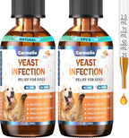 Carmelie Natural Yeast Relief for Dogs, Support Healthy Itch Relief, Ear Paw Discomfort Care, Itch Relief for Dog, Allergy Supports, Inflammation Relief for Dogs, 60ml Bacon Flavor - Image 10