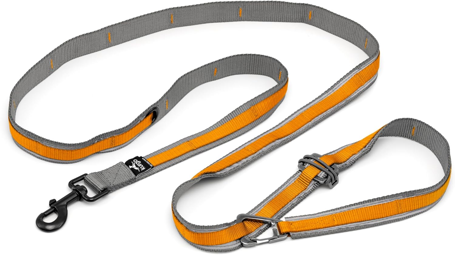 Kurgo 6 in 1 Quantum Leash front view product shot