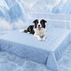 Luciphia Waterproof Cooling Mat for Dogs Couch Cover Q-MAX>0.5, Leakproof Pet Pad Non-Slip Throw Blanket for Cat Puppy Crate Bed Protector Outdoor (Cloud Grey, 30x40 inches) - Image 13