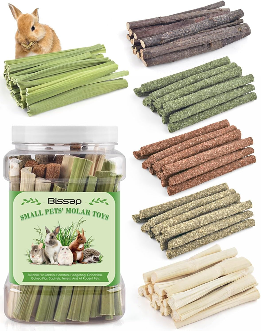USA imported rabbit treats collection for healthy digestion