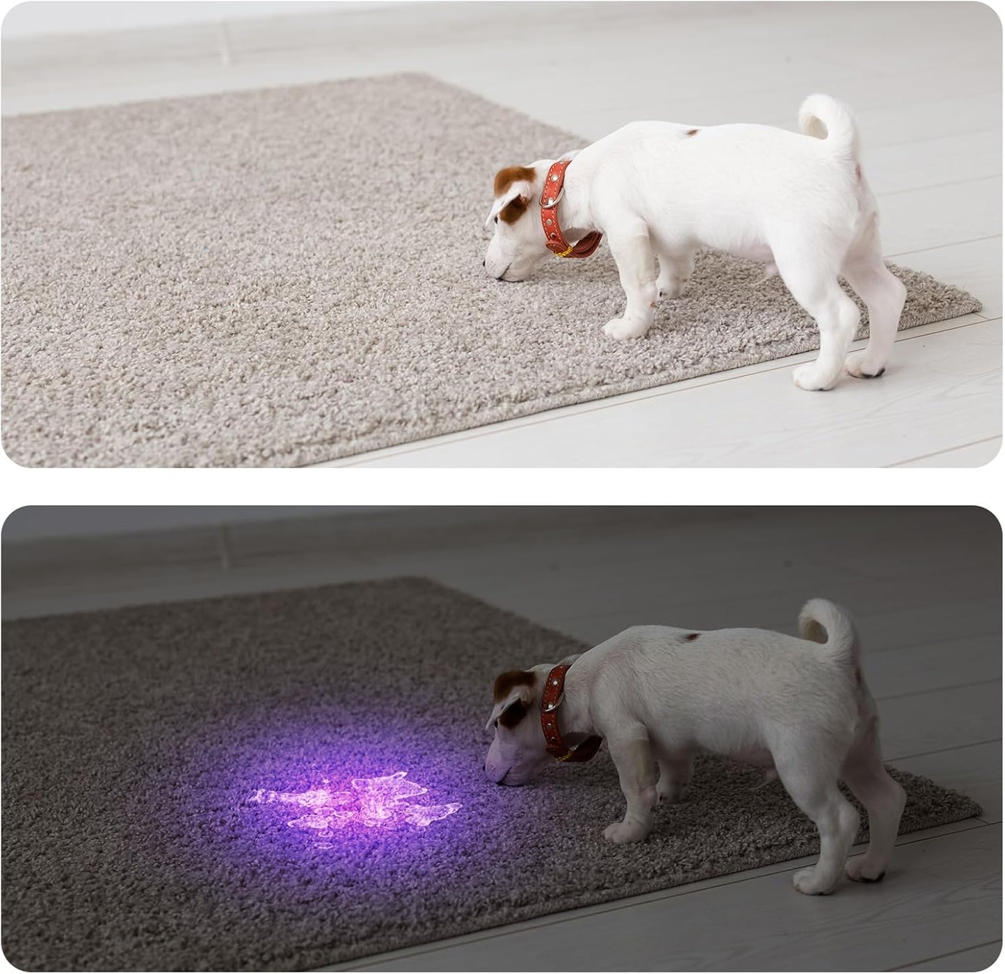 COSOOS portable UV light curing resin art on a crafting table