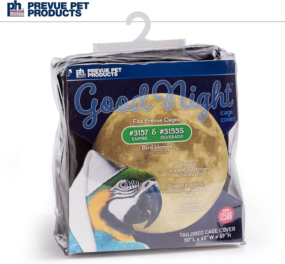 Prevue Pet Products Extra Large Bird Cage Cover - Black, Size Extra Large - Image 8