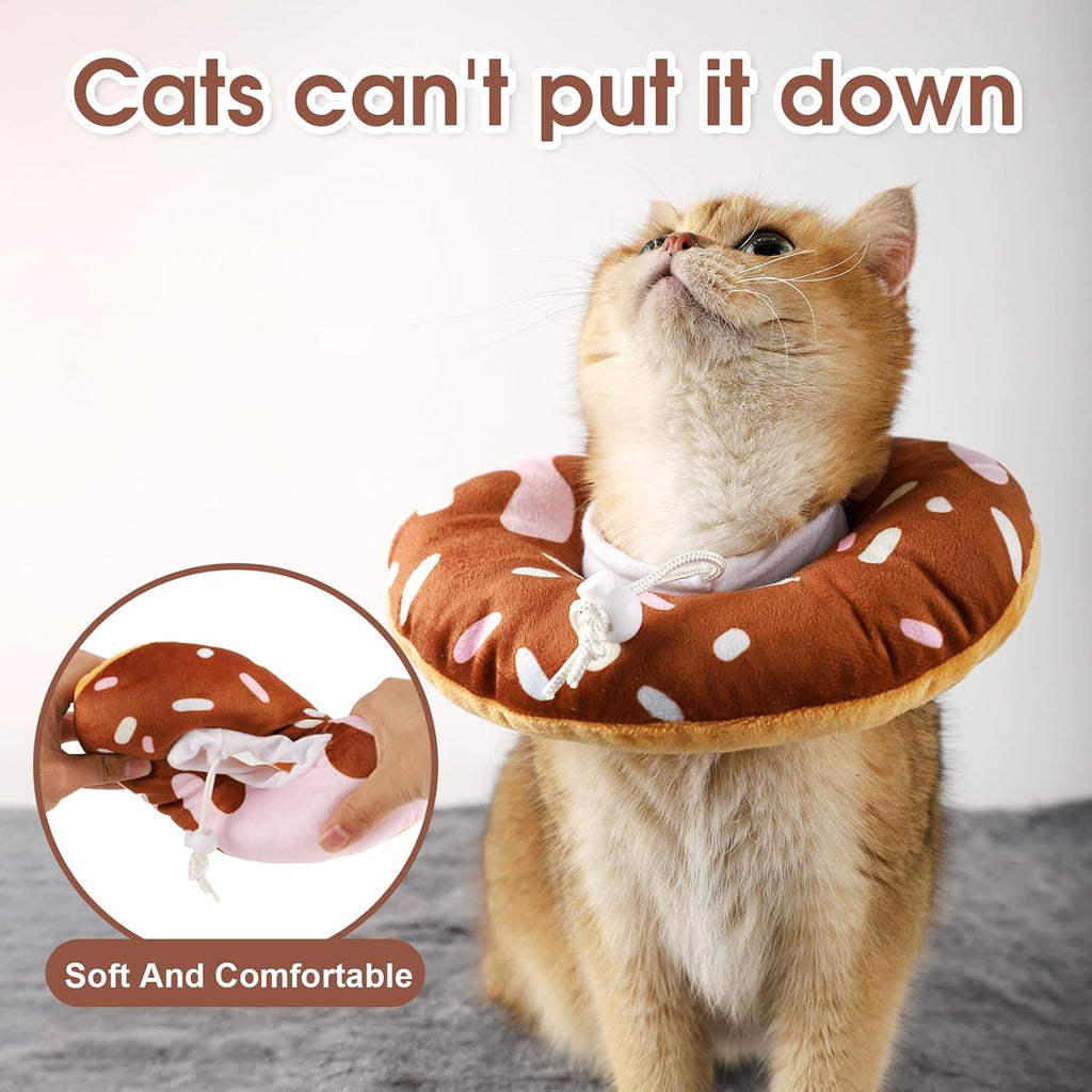 Opopark adjustable cat recovery collar medium size measurement details
