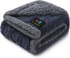 Luciphia Waterproof Pet Blanket, Liquid Pee Proof Dog Blankets for Sofa Bed Couch, Reversible Sherpa Fleece Furniture Protector Cover for Small Medium Large Dogs Cats,Khaki Small40" x 28" - Image 12