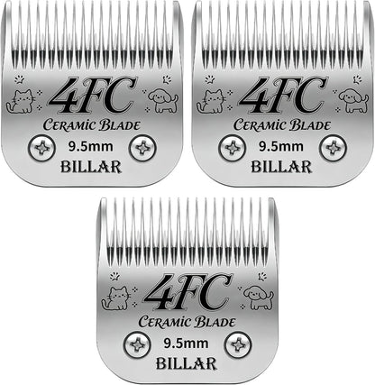 BILLAR(R) 5FW Dog Grooming Wide Blade,Detachable Pet Dog Grooming Blades,Compatible with Andis,Oster A5,Wahl km10 Clippers.Cutting Length 1/4 in(6.3mm) - Image 14