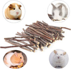 Bojafa small animal molar toys laid out to show length and thickness