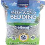 Vitakraft Fresh World Small Animal Bedding - Ultra Strength - Pet Bedding for Litter Boxes and Cages (16 L),Gray, 975 cu in - Image 11