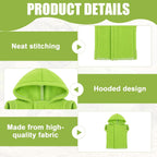 Husoiuy soft fleece sweatshirt for small pet lizards side view