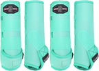 Harrison Howard Splint Boots for Horses 4 Pack, Front & Hind Horse Sport Boots with Neoprene Leg Protection - Image 9