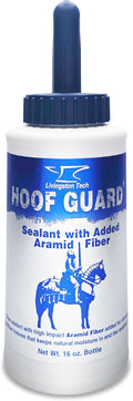 Livingston Tech Hoof Guard Sealant 16 Ounce front view clear equine hoof hardener