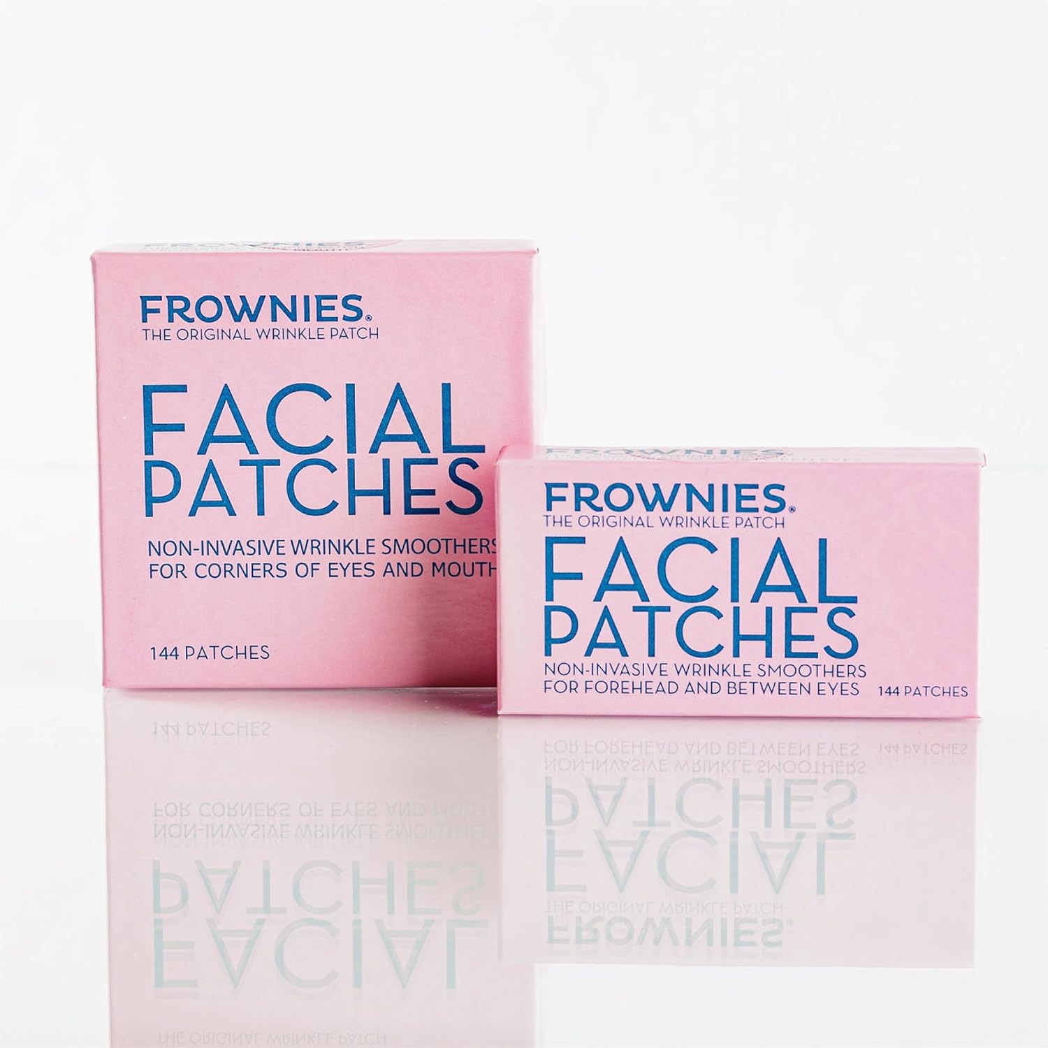Frownies facial wrinkle patches combo pack front view