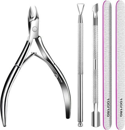 Teenitor cuticle remover and manicure kit front view