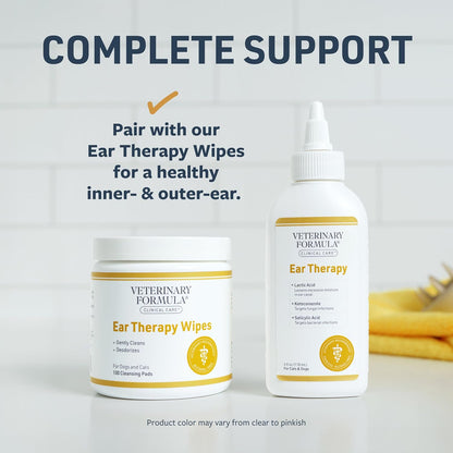 Side view of Synergy Clinical Care Ear Therapy 4 ounce bottle