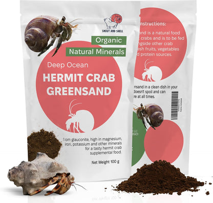Snout and Shell Hermit Crab Greensand Supplement front view