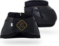 Kavallerie PRO-K Soft No Turn Bell Boots front view showing secure hook and loop closure system.