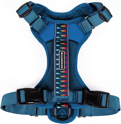 Wilderdog Lightweight Dog Harness with Reflective Straps - Medium - Lilac - Image 11
