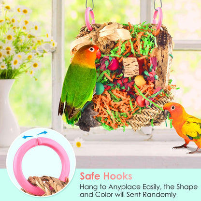 KATUMO small medium bird activity mat with two metal installation hooks