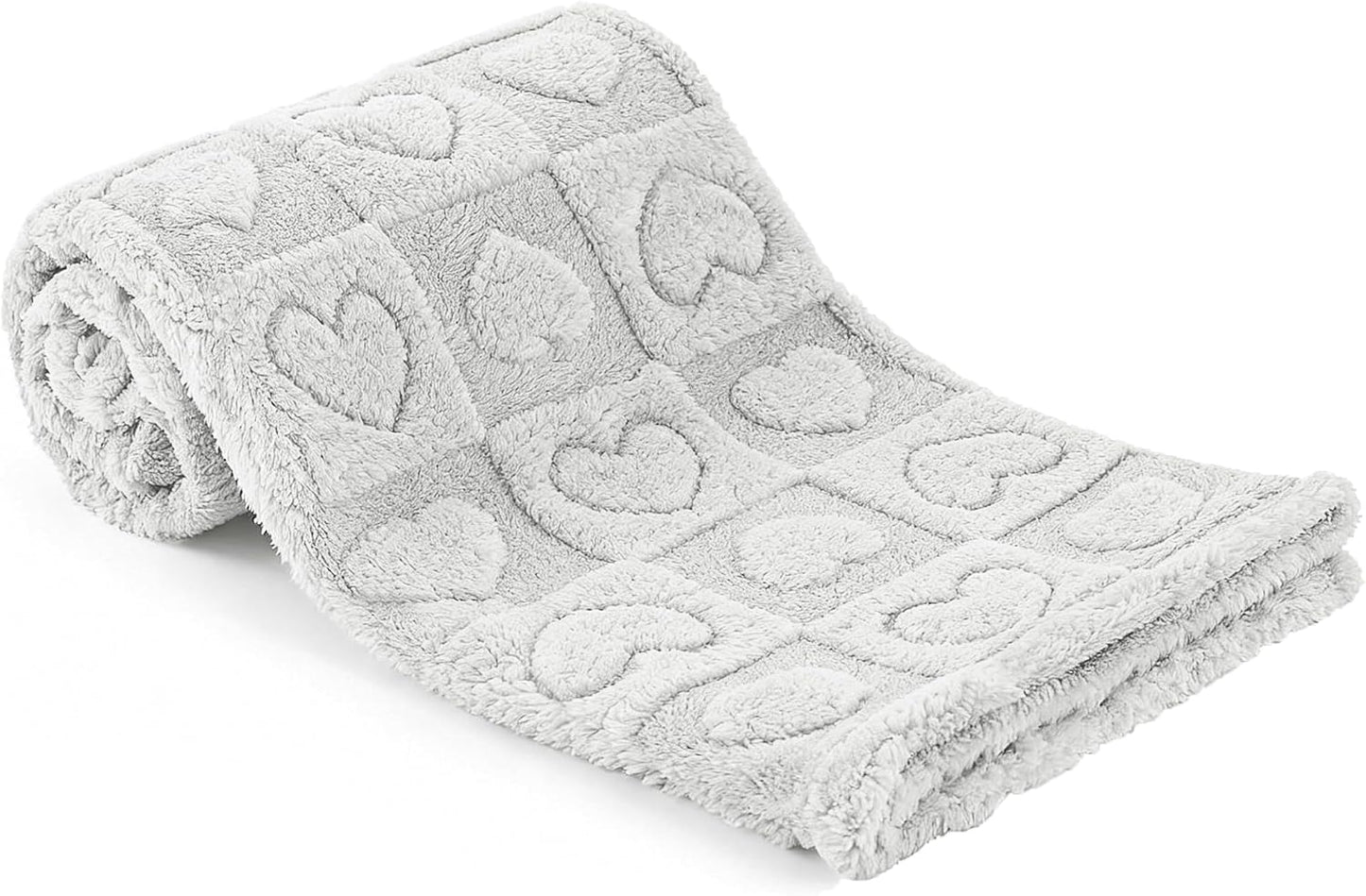 gogobunny Pet Blanket for Dogs Cats, 300GSM Ultra Soft Coral Fleece Blanket, Washable Small Dog Cat Blanket, Calming Crate Mat, Furniture Protector for Couch Bed Car Seat, Beige, 25x35IN - Image 9