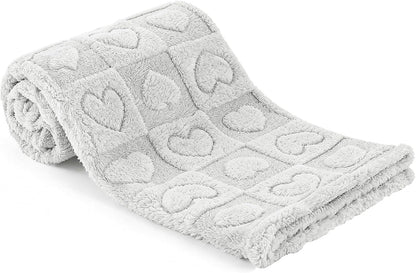 gogobunny Pet Blanket for Dogs Cats, 300GSM Ultra Soft Coral Fleece Blanket, Washable Small Dog Cat Blanket, Calming Crate Mat, Furniture Protector for Couch Bed Car Seat, Beige, 25x35IN - Image 9