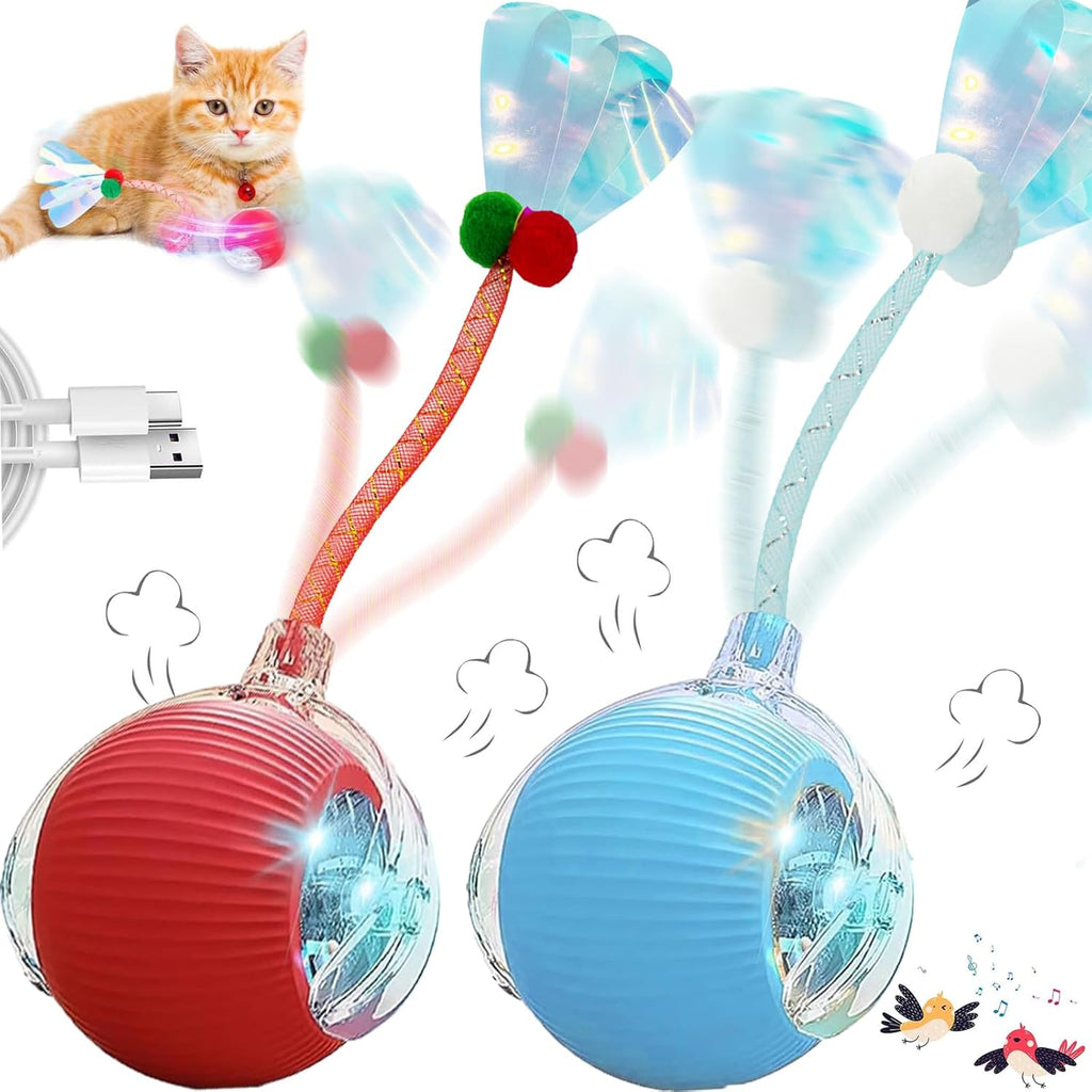 Aupjicx Speedy 2.0 Tail interactive cat toy set