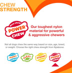 Nylabone Groove Bone showing teeth cleaning nubs and grooves