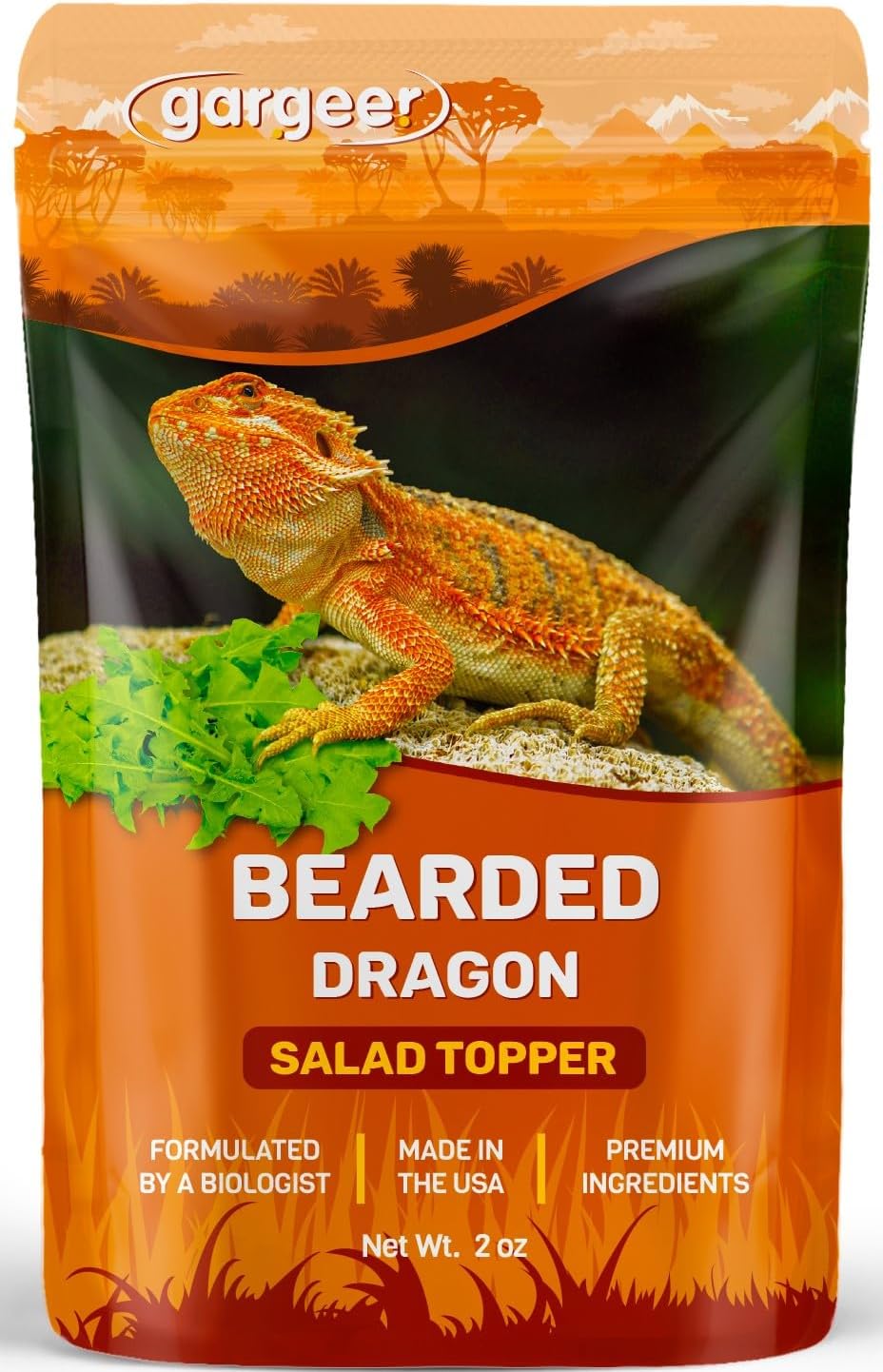 Gargeer 2oz Desert/Grassland Tortoise Food Supplement, Flower Salad Mix Topper. Supercharge Appetite, Health & Immune System. Complete Diet, Rich with Vitamins, Made in The USA. Enjoy! - Image 9