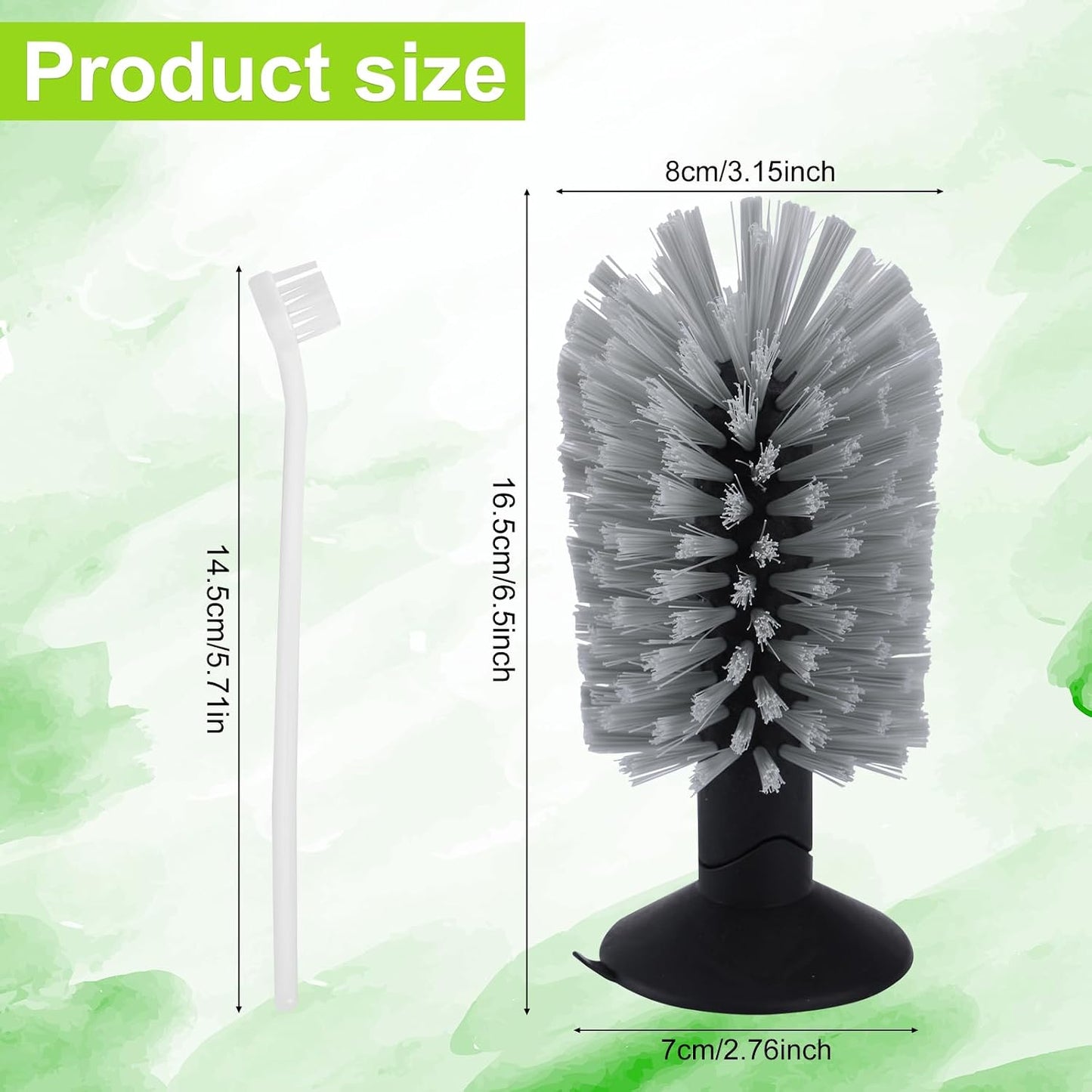 Two pieces of grey tortoise shell scratcher brushes displayed against a clean background.