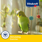 Vitakraft bird treat packaging showing net weight and product details