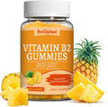 SmildeHeal Vitamin B2 Riboflavin 400mg front label view of premium migraine relief supplement bottle
