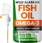 Omega 3 Fish Oil for Dogs - Made with Wild Alaskan Salmon Oil for Dogs; Liquid Fish Oil Supplement for Pets with Omega 3 EPA+DHA Fatty Acids; Real Ingredients, Real Taste - Trusted by Vets! - Image 9
