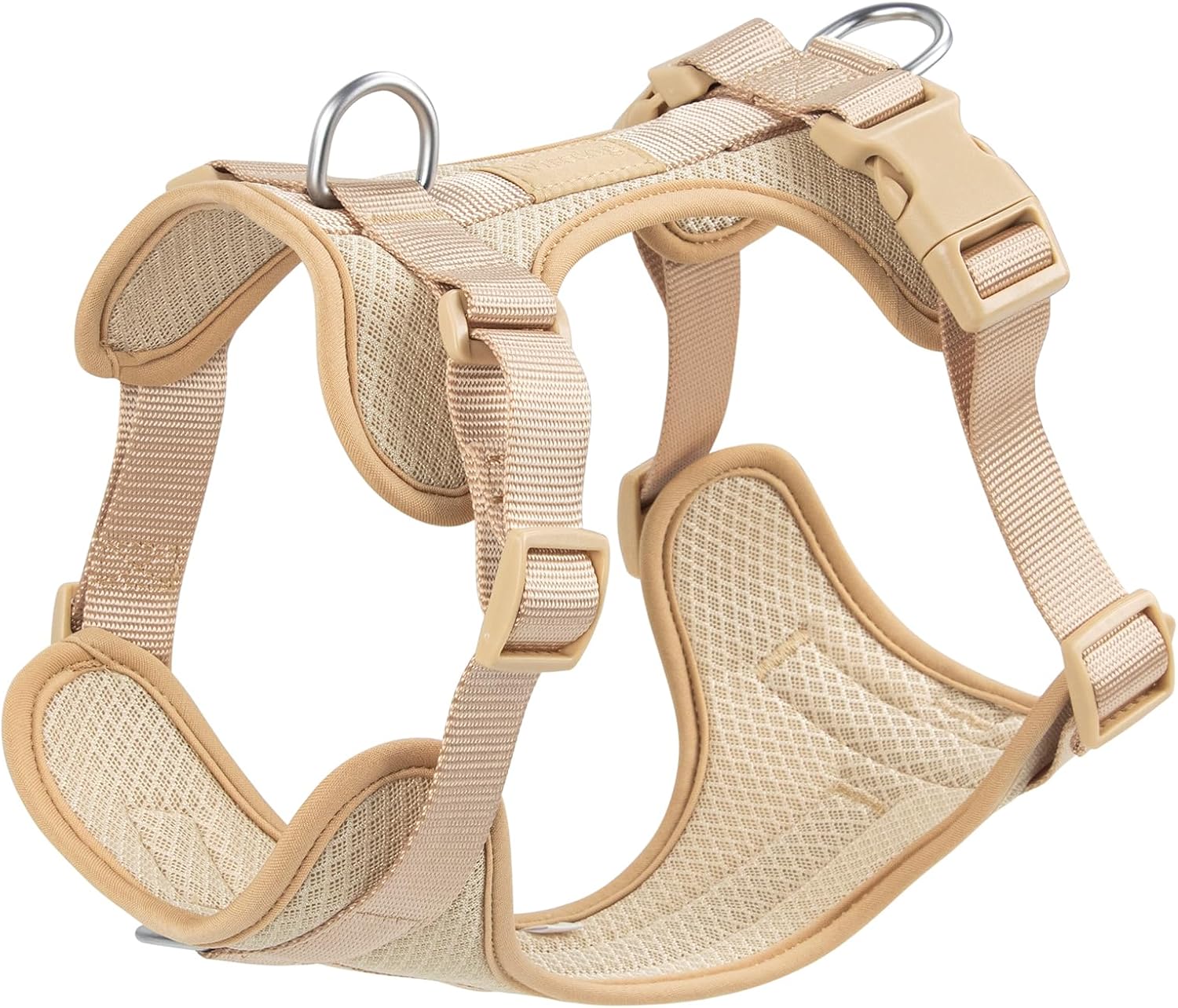 Wisedog Dog Harness Medium Sized, Pet Vest with Front Clip, Adjustable Puppy Harness with 3 Fast Release Buckles[Easy to Put on & Take Off] (Pink, XS) - Image 14