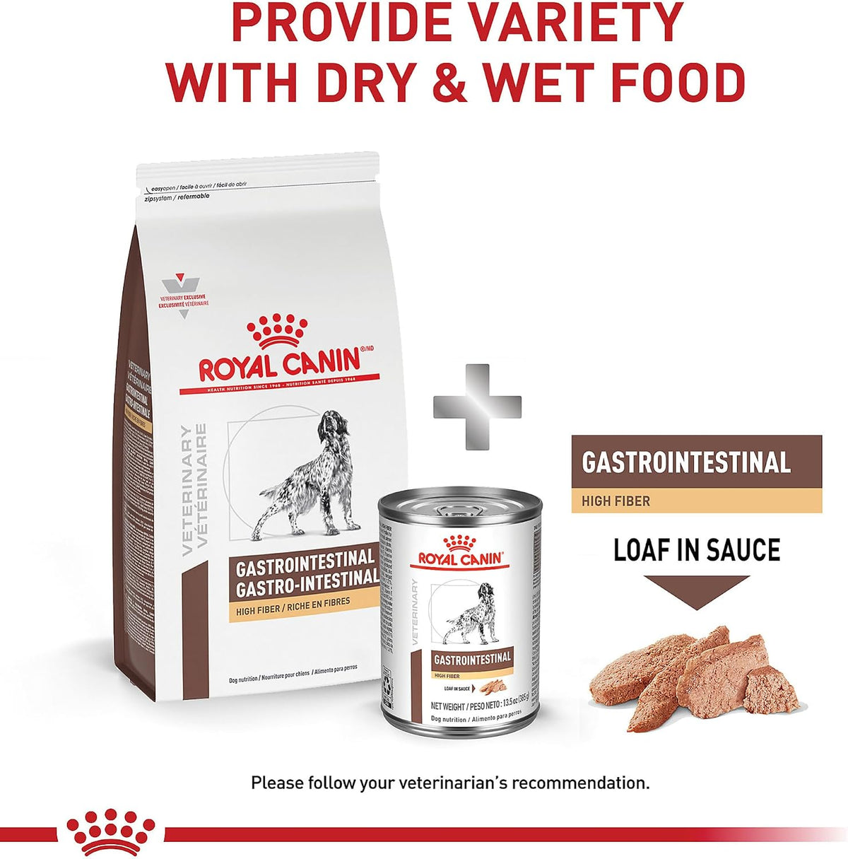 Royal Canin Veterinary Diet Canine Gastrointestinal High Fiber Adult Dry Dog Food, 8.8 lb Bag - Image 9