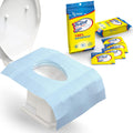 Relyo extra large disposable toilet seat covers 20 pack front view packaging