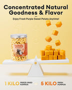 Pawaura pet snacks resealable jar packaging for training rewards.