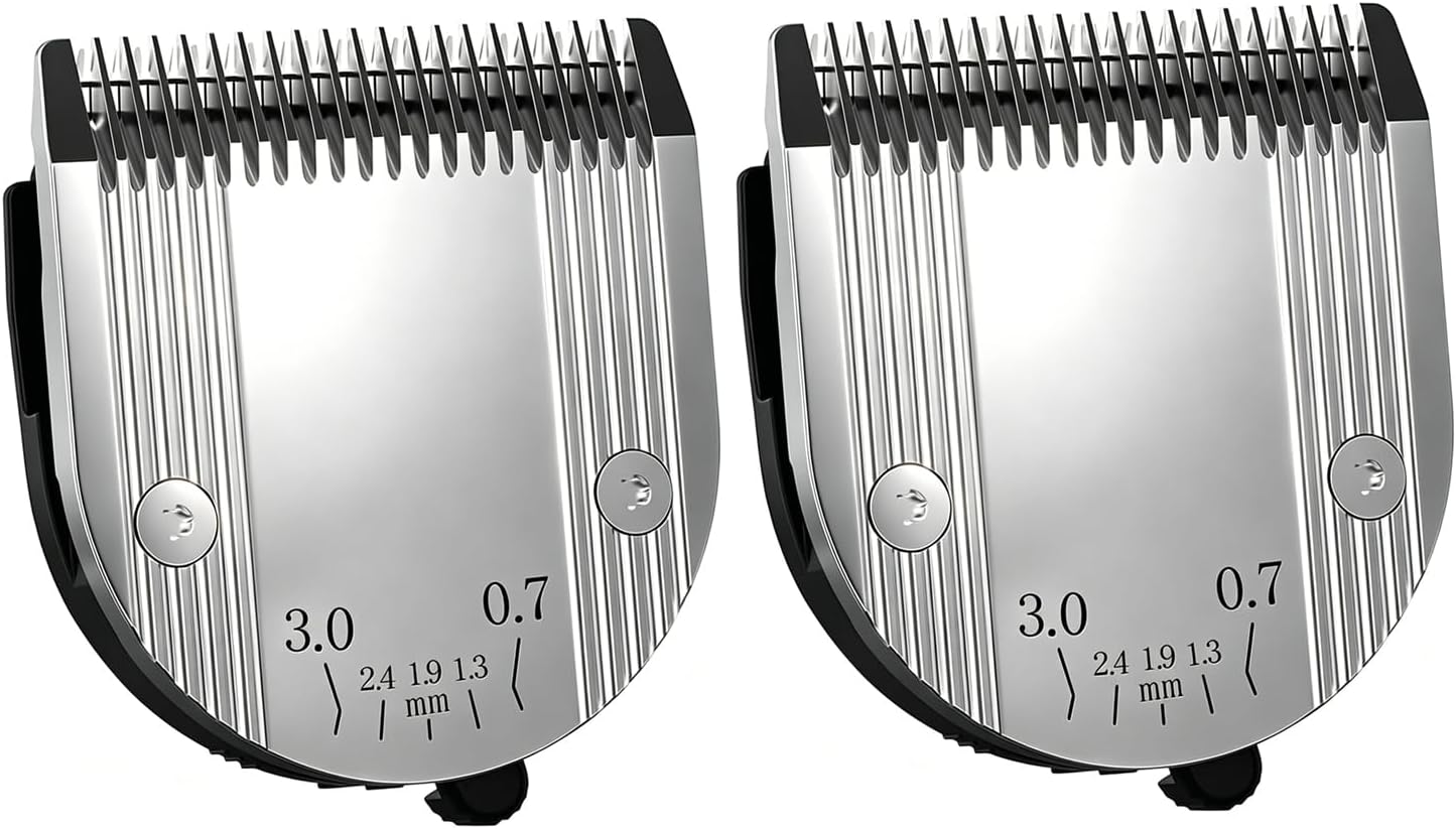 Adjustable 5 in 1 Blades Dog Grooming Blades Compatible with Wahl Animal Clipper Arco, Bravura, Chromado, Creativa, Figura, and Motion Pet, Dog, and Horse (BLACK/3PC) - Image 10