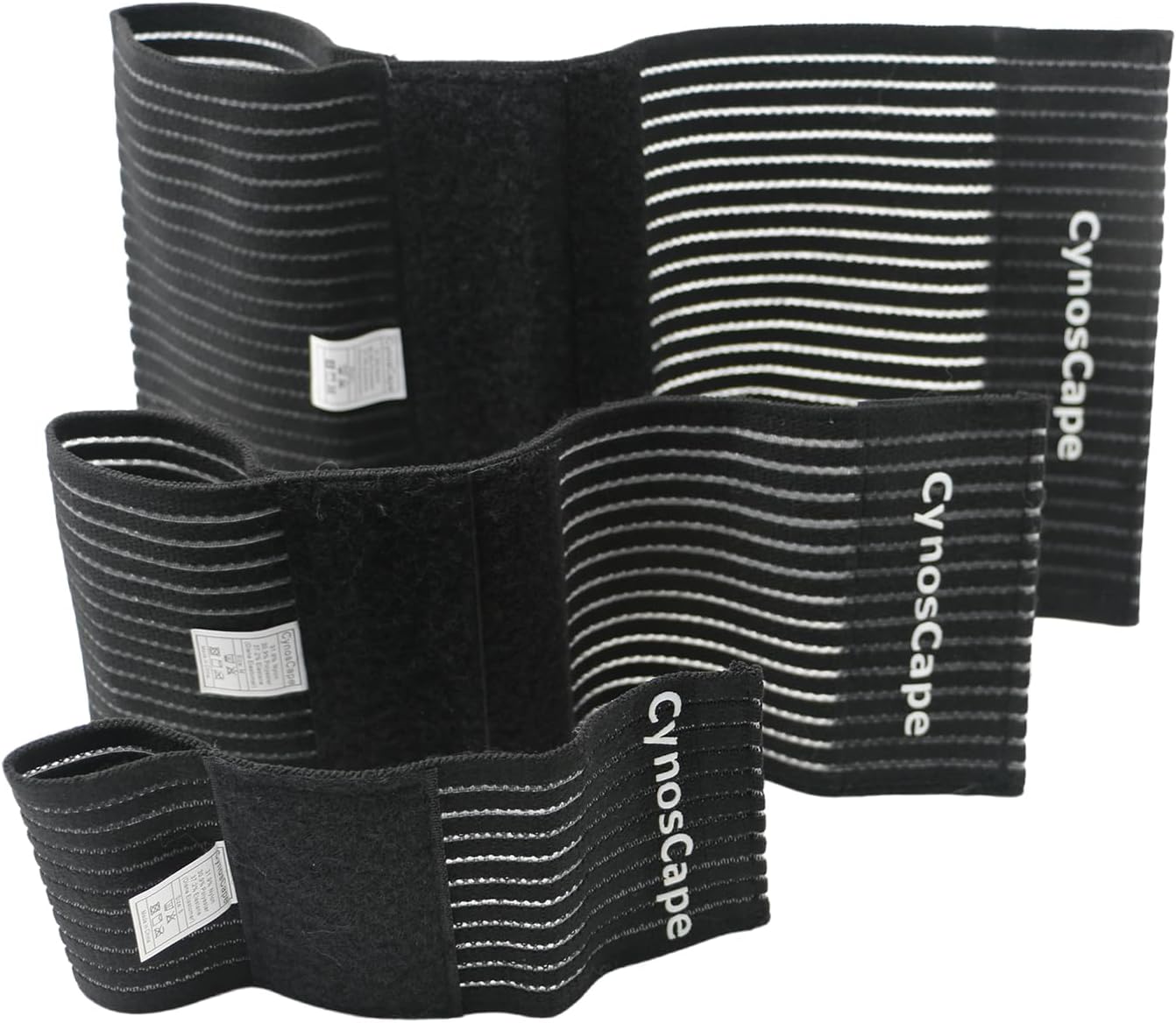 Rear leg application of Cynoscape compression support