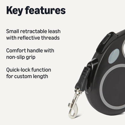 Ergonomic non-slip handle of Amazon Basics dog leash