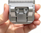 OwnLifeYF ultra short stainless steel clipper blade showcasing the rear mounting bracket