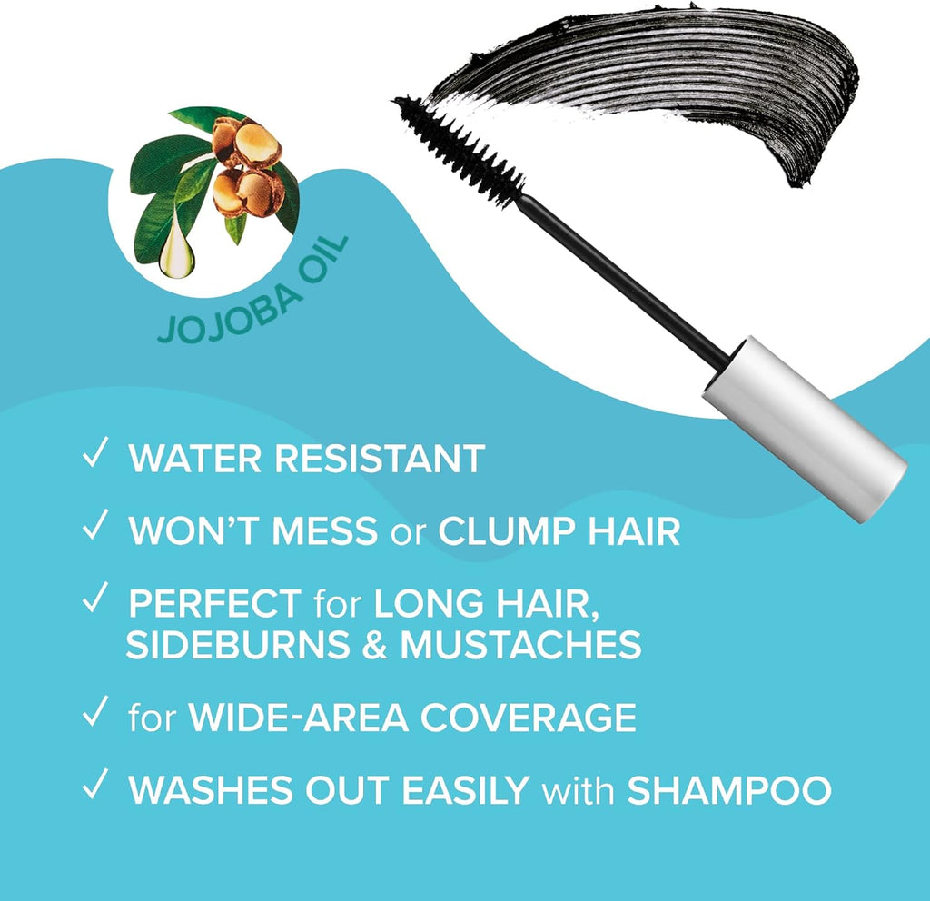 RED by KISS Quick Cover black hair color touch up brush for roots
