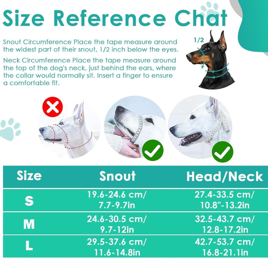 Black Rosvola dog headcollar laid out flat with all adjustable nylon straps fully visible.