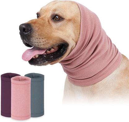 Dog Ear Covers,Dog Ear Muffs Noise Protection,No Flap Ear Wrap for Dogs Hematoma Recovery,Adjustable Calming Hoodie Shower Cap for Grooming,Bathing,Swimming & Anxiety Relief(Blue,L) - Image 15
