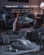 Andyssey night vision security camera for home