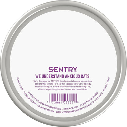 Sentry cat behavior collar being adjusted on a domestic kitten