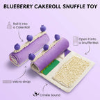 Nocciola dog toy unrolled as snuffle mat