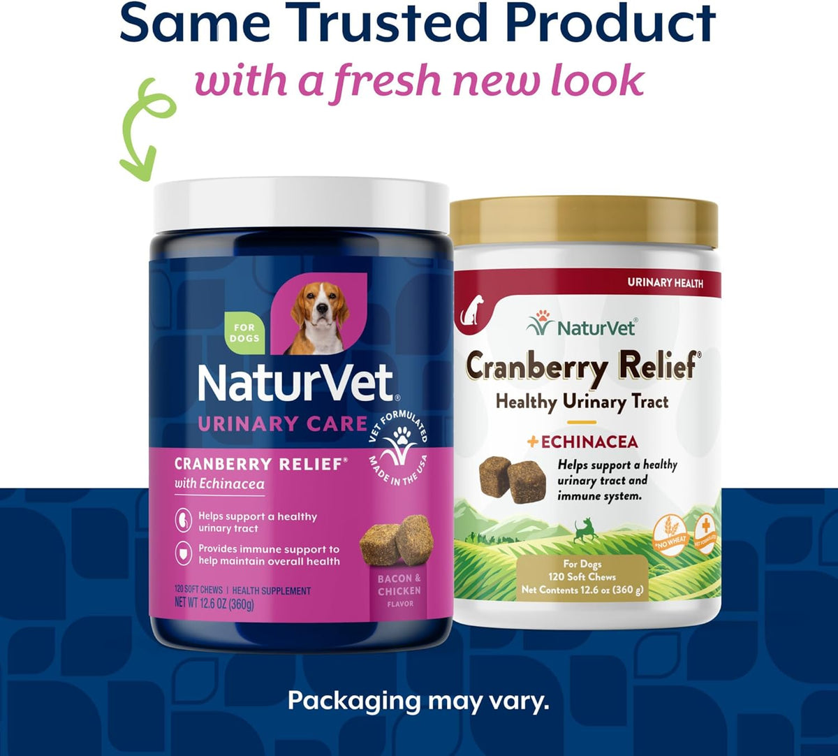 NaturVet dog urinary support supplement label ingredient breakdown